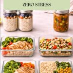 easy meal prep ideas 5 meals 1 hour zero stress