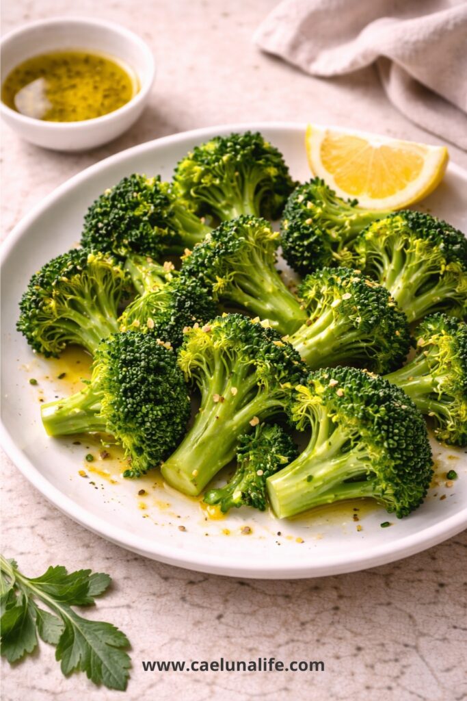 broccoli anti-inflammatory foods steamed olive oil
